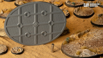 GamersGrass Deserts of Maahl Bases, Oval 120mm (x1)