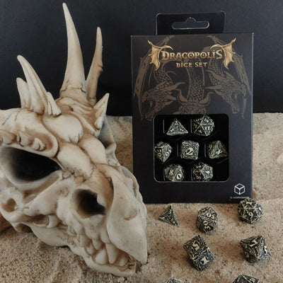 Dracopolis Dice Set - The Scandinavian Blackfang (Q-Workshop) (SDCP01)