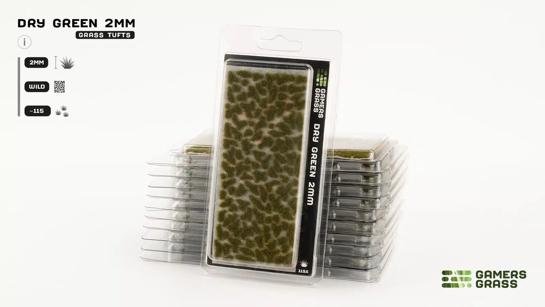 GamersGrass Dry Green (2mm)