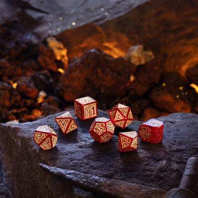 Dwarven Dice Set: Jewels (Q-Workshop) (RDWA09)