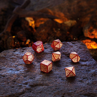 Dwarven Dice Set: Jewels (Q-Workshop) (RDWA09)