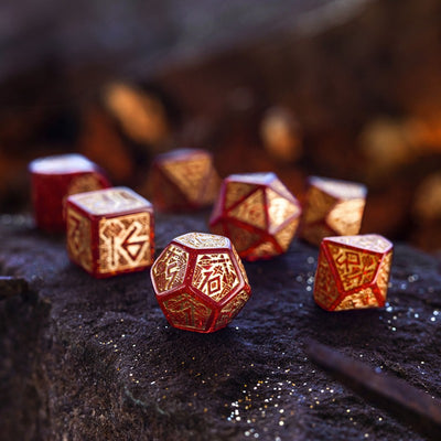 Dwarven Dice Set: Jewels (Q-Workshop) (RDWA09)