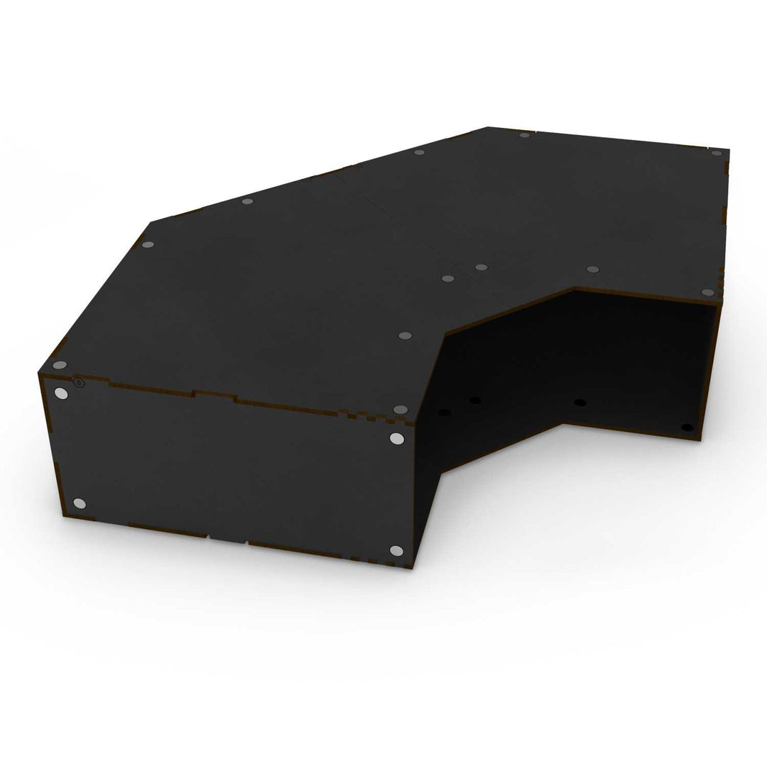 Empty Stackable hobby corner module - Black (Green Stuff World)