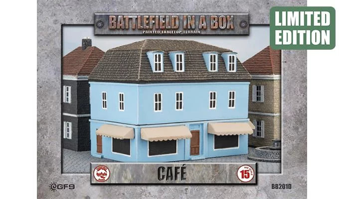 Battlefield in a Box: European Café (Blue/Ivory - Limited Edition) (BB201D)