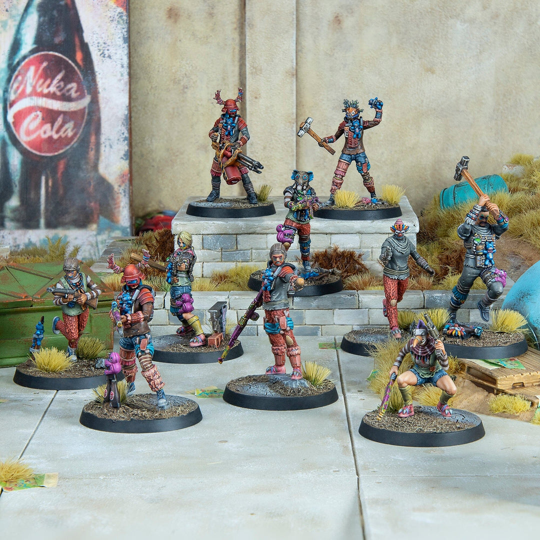 Fallout: Miniatures  - Raiders: The Pack