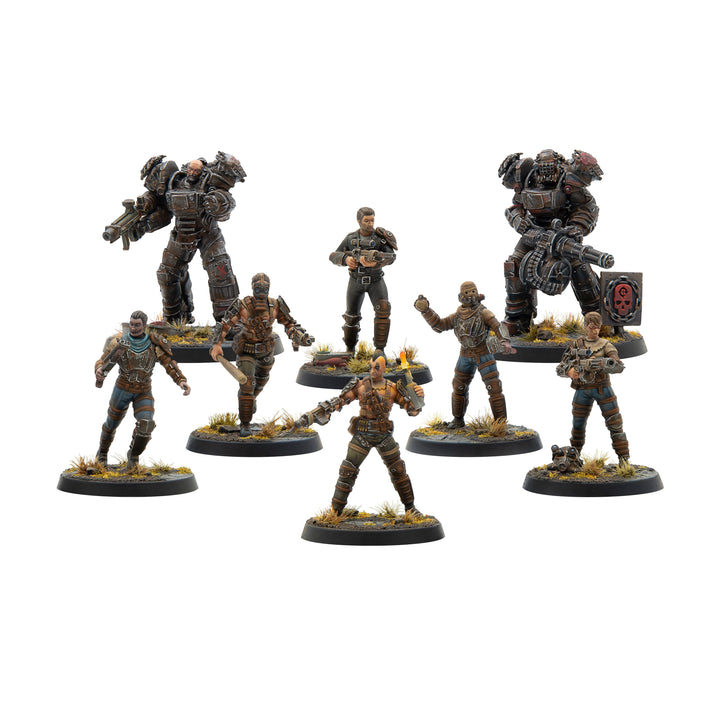 Fallout: Miniatures - Wasteland Raiders Core Box (Plastic)