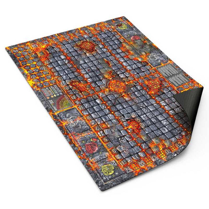 Fantasy Football Neoprene Mat - Hellcore Pitch (Green Stuff World)