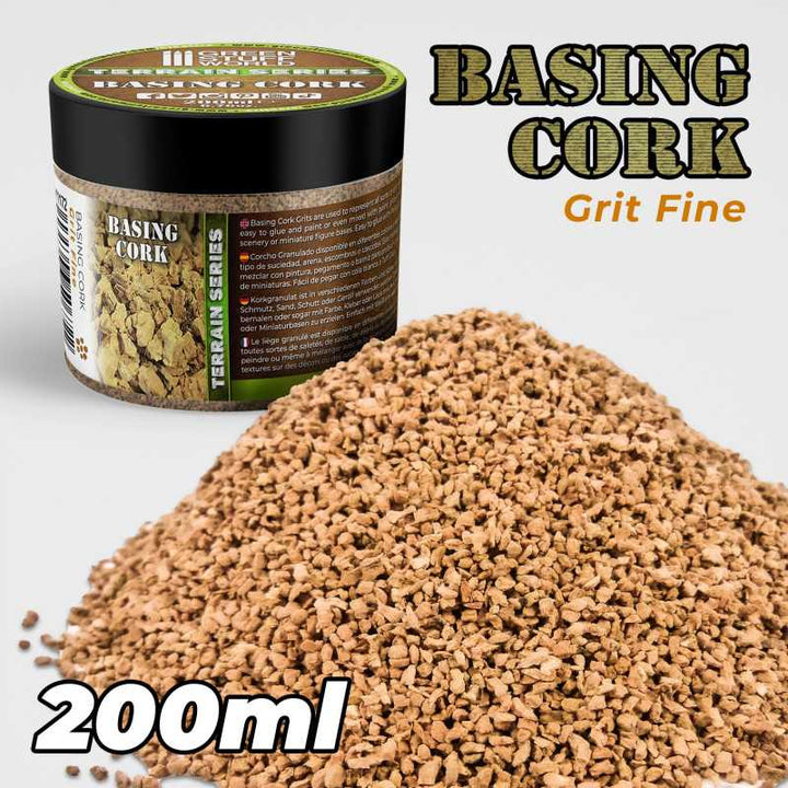 Fine Basing Grit - 200ml (Green Stuff World)