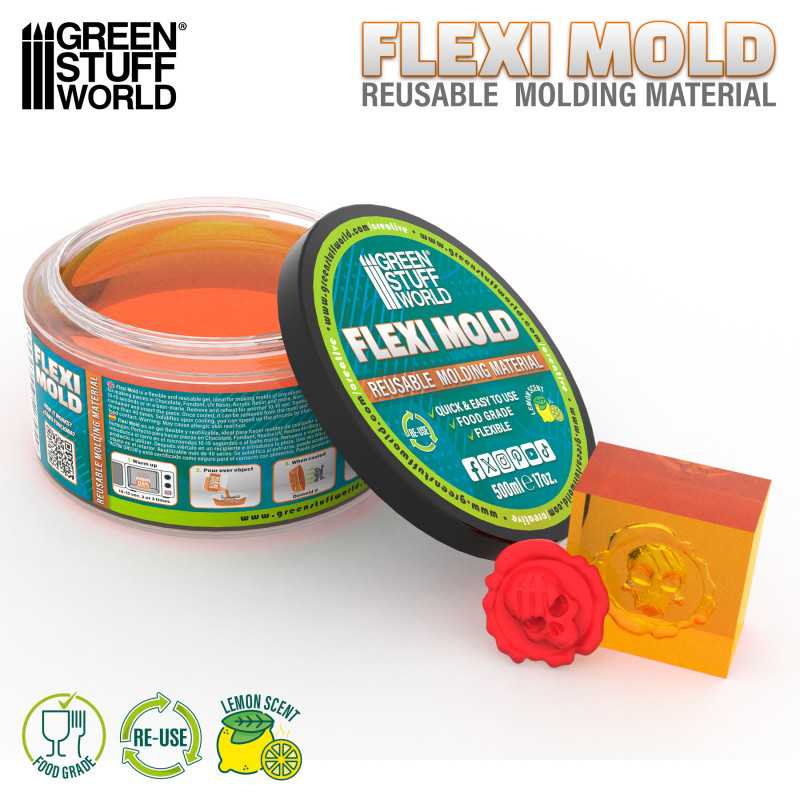 Flexi Mold - Reusable Molding Material (Green Stuff World)