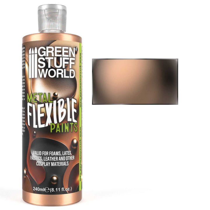Flexible Metallic Copper Paint 240ml (Green Stuff World)