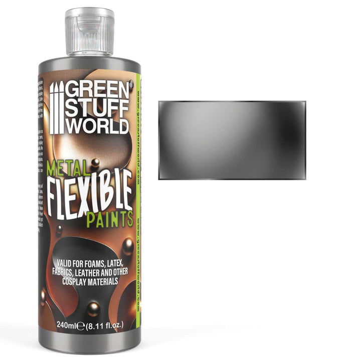 Flexible Metallic Steel Paint 240ml (Green Stuff World)