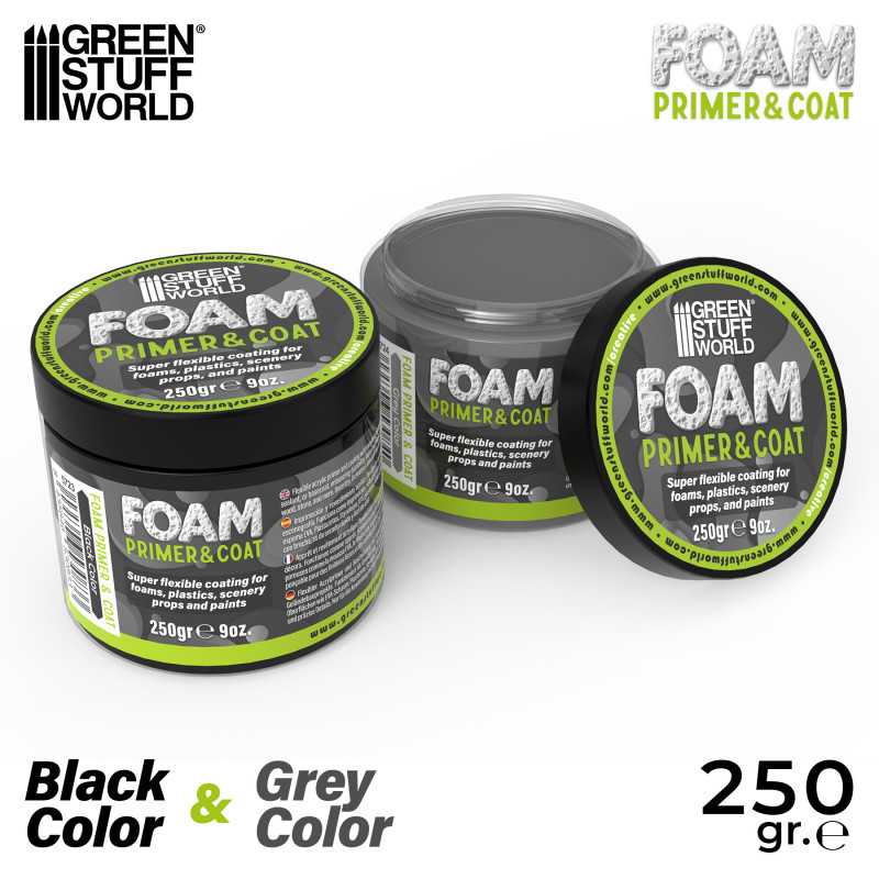 Foam Primer and Coat - Grey 250gr (Green Stuff World)