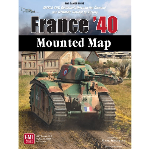 France '40: 2nd. Edition - Mounted Map