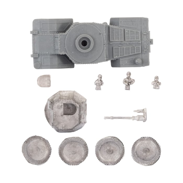 Flames of War: Panhard AMD Deep Recon Platoon (FRX12)