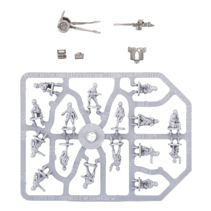 Flames of War: Hotchkiss 25mm Anti-tank Platoon (FRX14)