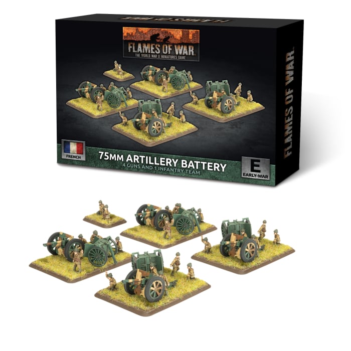 Flames of War: 75mm Artillery Battery (FRX16)