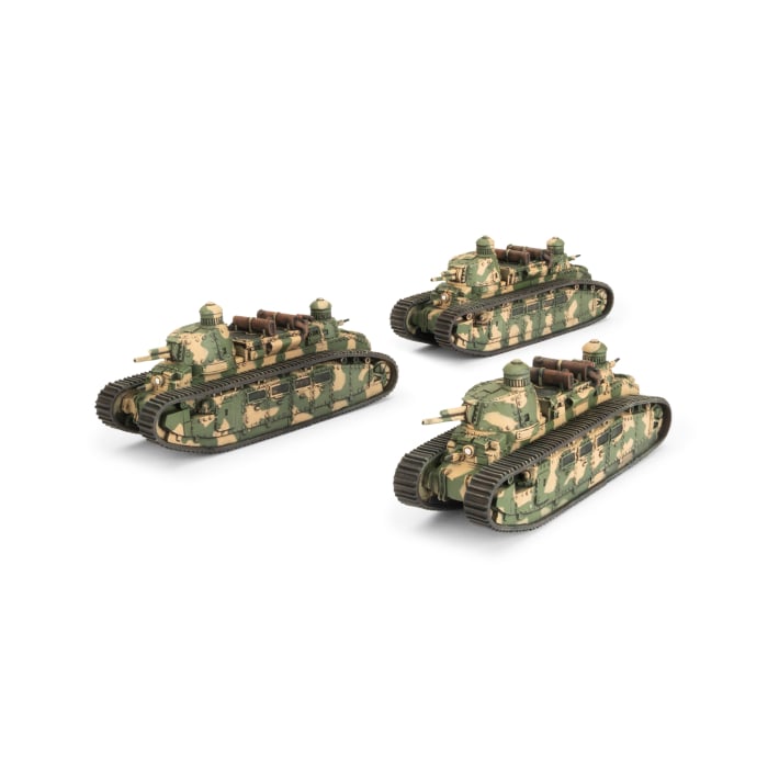 Flames of War: Char 2C Tank Platoon (FRX17)