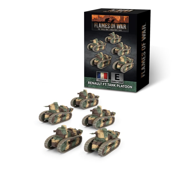 Flames of War: Renault FT Tank Platoon (FRX18)