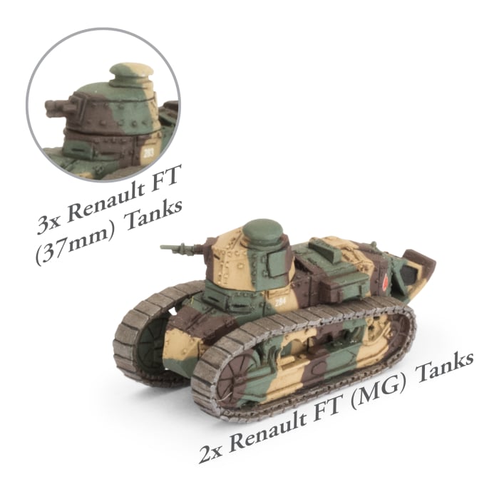 Flames of War: Renault FT Tank Platoon (FRX18)