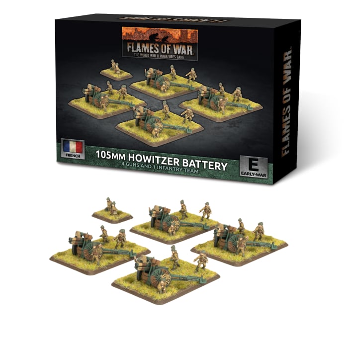 Flames of War: 105mm Howitzer Battery (FRX20)
