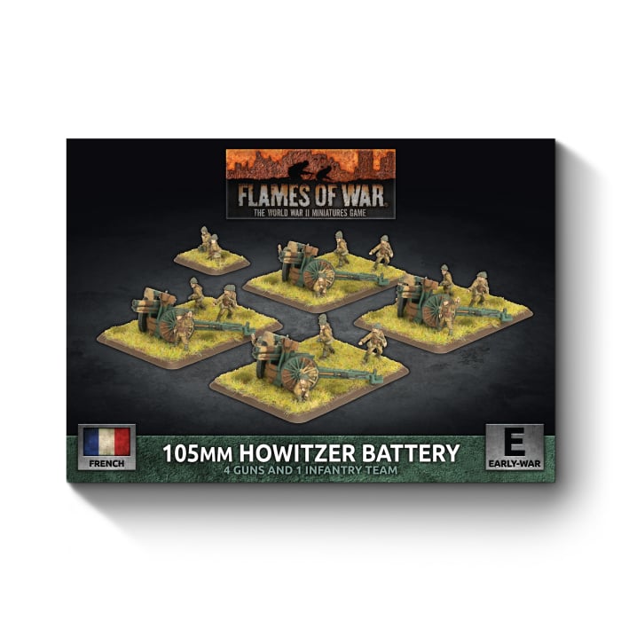 Flames of War: 105mm Howitzer Battery (FRX20)