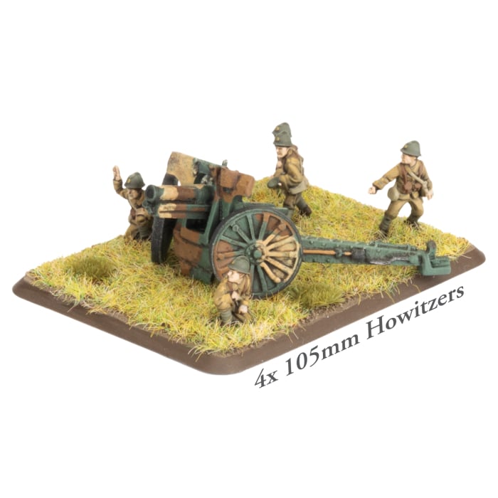 Flames of War: 105mm Howitzer Battery (FRX20)