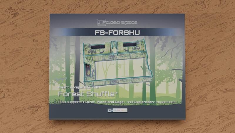 Insert for Forest Shuffle (FS-FORSHU) - Folded Space