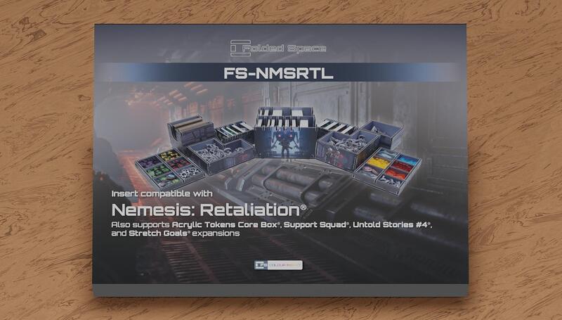 Insert for Nemesis: Retaliation (FS-NMSRTL) - Folded Space