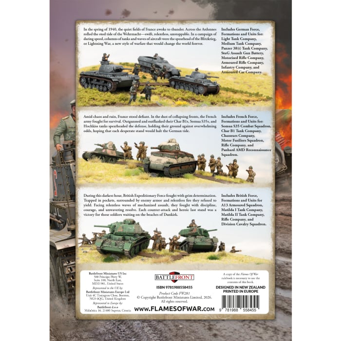 Flames of War: Blitzkrieg - Invasion of France, 1940 (FW281)