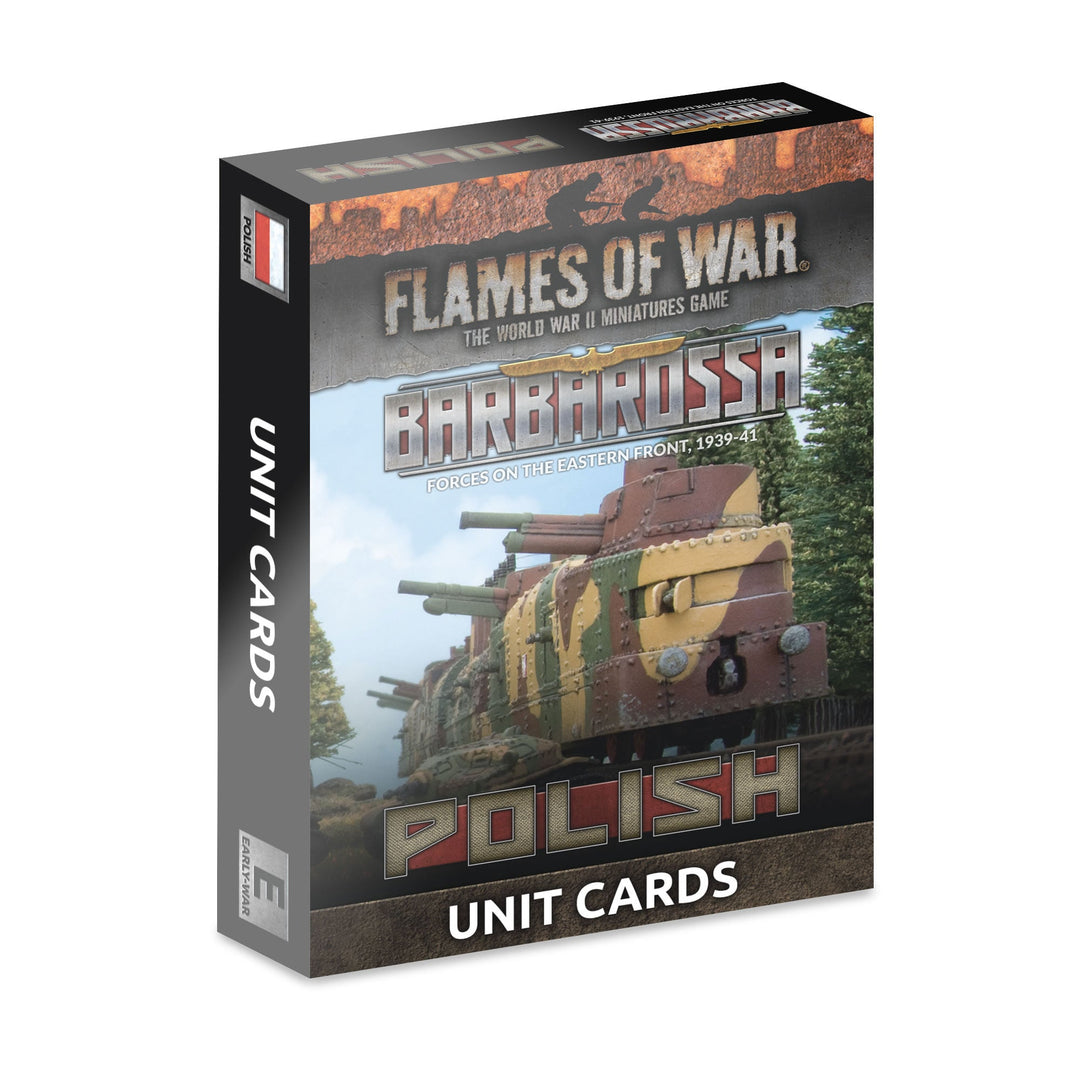 Flames of War: Barbarossa: Polish Unit Card Pack (Limited Edition) (FW282PU)
