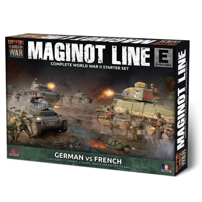 Flames of War: Maginot Line - German vs French Starter Set (FWBX17)