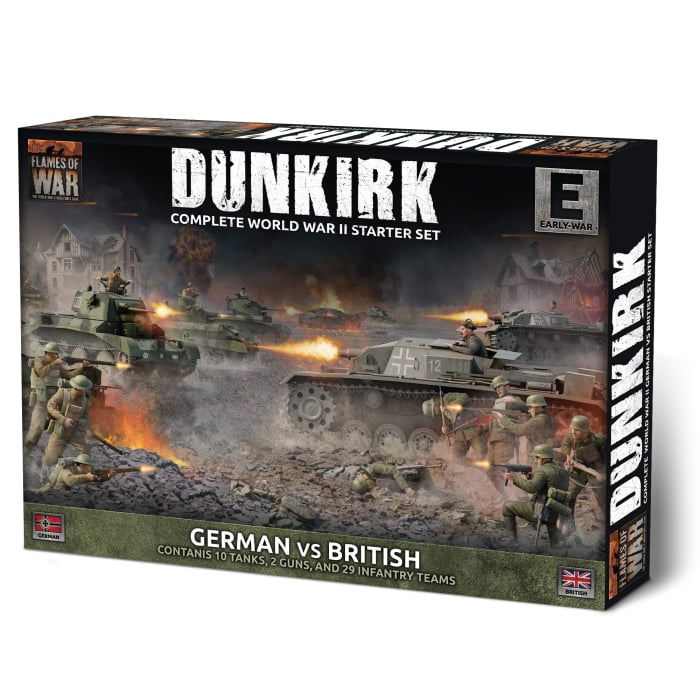 Flames of War: Dunkirk - British vs German Starter Set (FWBX18)