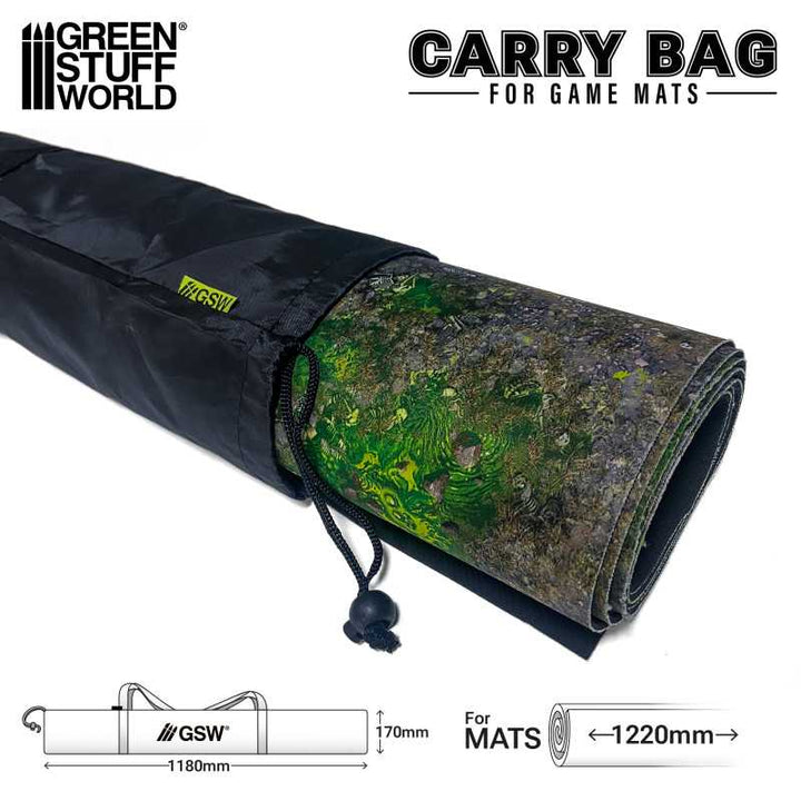 Game mat carrying bags 122cm (Green Stuff World)
