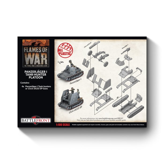 Flames of War: Panzerjager I Anti-tank Platoon (GBX197)