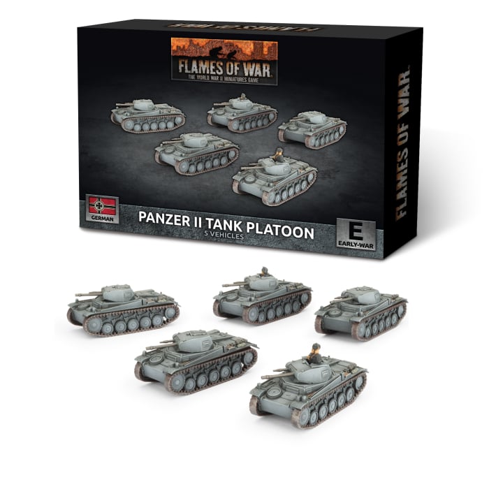 Flames of War: Panzer II Platoon (GBX198)