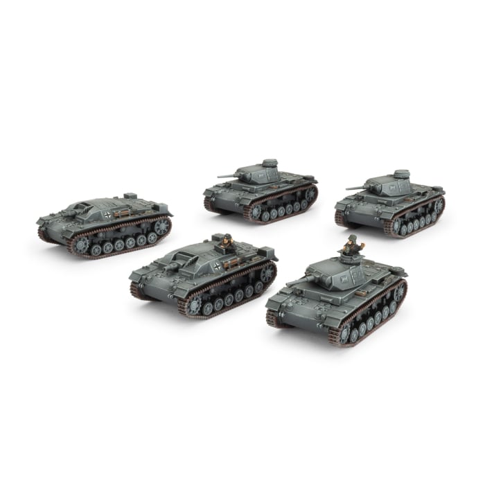 Flames of War: Panzer III Tank Platoon (GBX199)