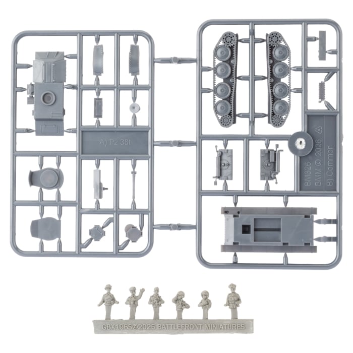 Flames of War: Panzer 38(t) Platoon (GBX200)