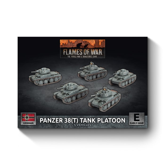 Flames of War: Panzer 38(t) Platoon (GBX200)