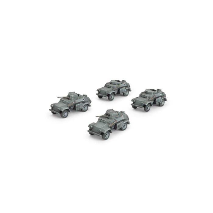 Flames of War: Sd Kfz 222 / 221 Scout Troop (GBX201)