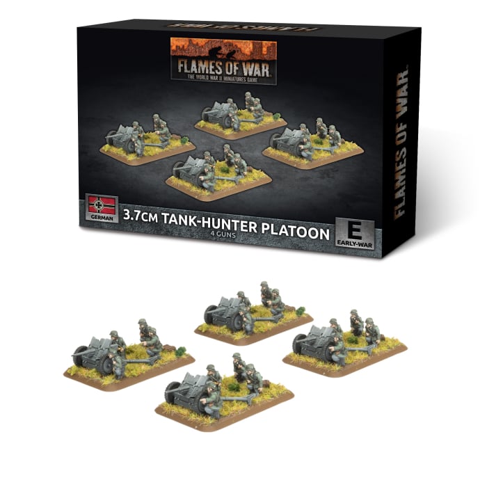 Flames of War: 3.7cm Tank-hunter Platoon (GBX204)