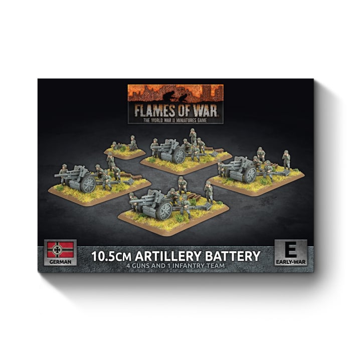 Flames of War: 10.5cm Artillery Battery (GBX205)