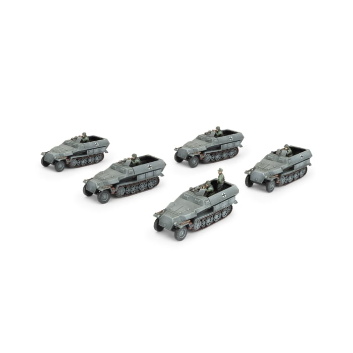 Flames of War: Sd Kfz 251 Half-track Transport Platoon (GBX207)