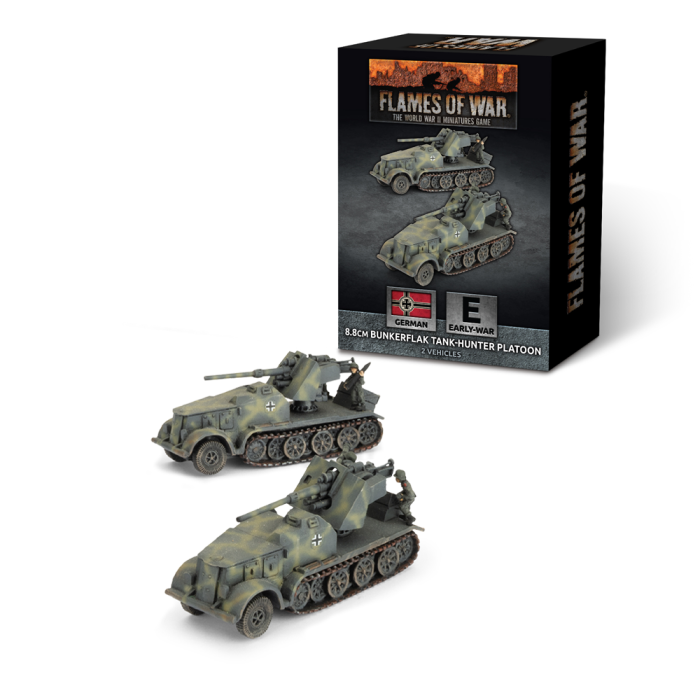 Flames of War: 8.8cm Bunkerflak Tank-hunter Platoon (GBX209)