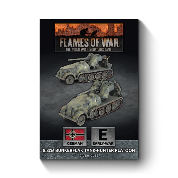 Flames of War: 8.8cm Bunkerflak Tank-hunter Platoon (GBX209)