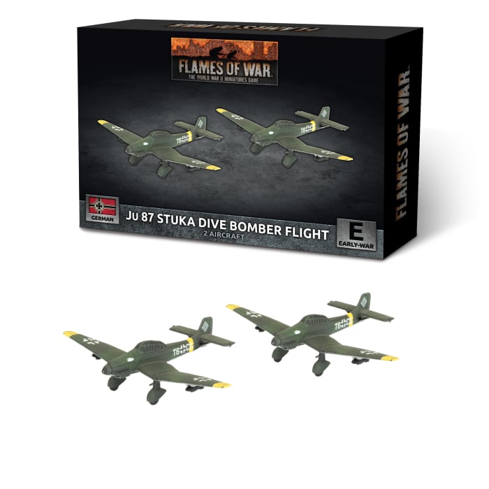 Flames of War: Ju 87 Stuka Dive Bomber Flight (GBX210)