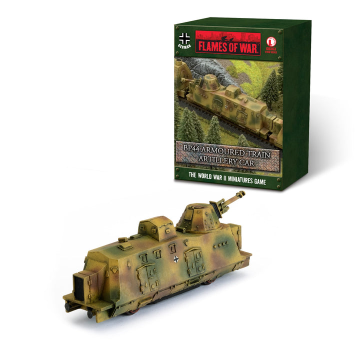 Flames of War: BP44 Armoured Train Artillery Car (GBX63)