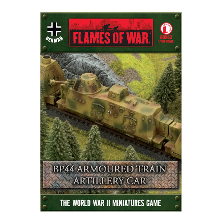 Flames of War: BP44 Armoured Train Artillery Car (GBX63)