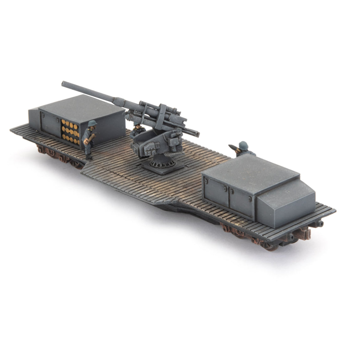 Flames of War: 10.5cm FlaK Railway Car (GBX87)