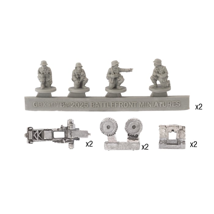 Flames of War: 7.5cm Infantry Gun Platoon (GE581)
