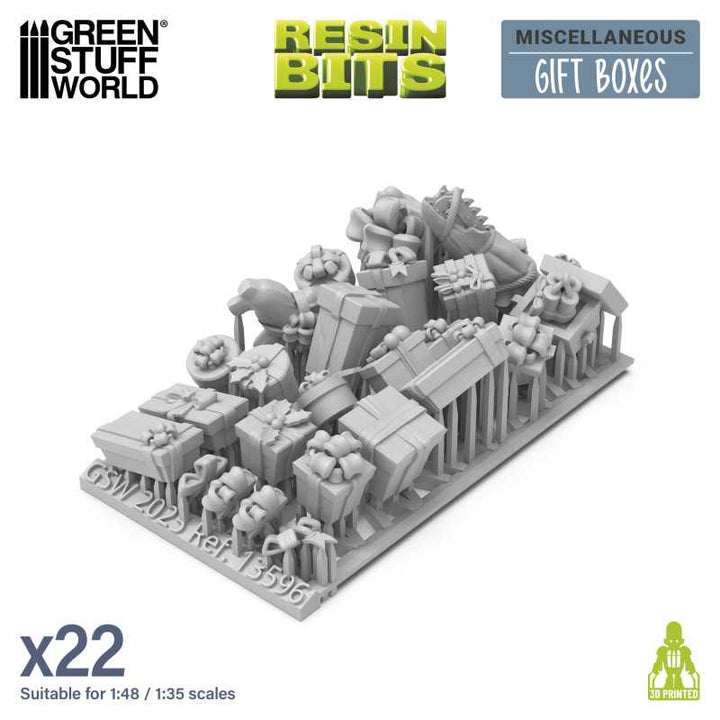 Gift Boxes 1:48-1:35 (Green Stuff World)